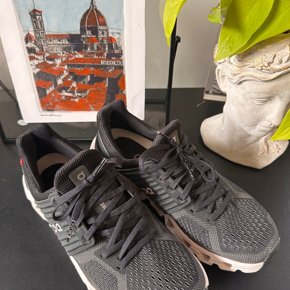 On Running Charcoal Athletic Shoes